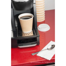 Kaffee / Tee Papierbecher &amp; SIP Deckel-Einweg für heiße Getränke